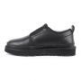 Мужские угги UGG MEN'S SLIPPER FLEX Black Leather