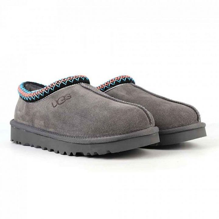 Женские угги UGG TASMAN SLIPPER Dark Grey