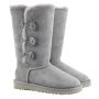 Женские угги Ugg Bailey Button Triplet II Grey
