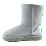 Женские угги Ugg Classic Short II Metallic Grey Violet