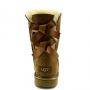 Женские угги Ugg Bailey Bow II Metallic Seashel Chestnut