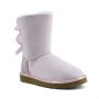 Женские угги Ugg Bailey Bow II Metallic Seashel Pink
