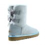 Женские угги Ugg Bailey Bow II Metallic Sky Blue