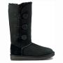 Женские угги Ugg Bailey Button Triplet II Black 