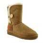 Женские угги Ugg Bailey Button II Chestnut