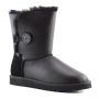 Женские угги Ugg Bailey Button Black Metallic
