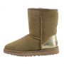 Женские угги Ugg Classic Short II Metallic Driftwood