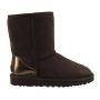Женские угги Ugg Classic Short II Metallic Slate